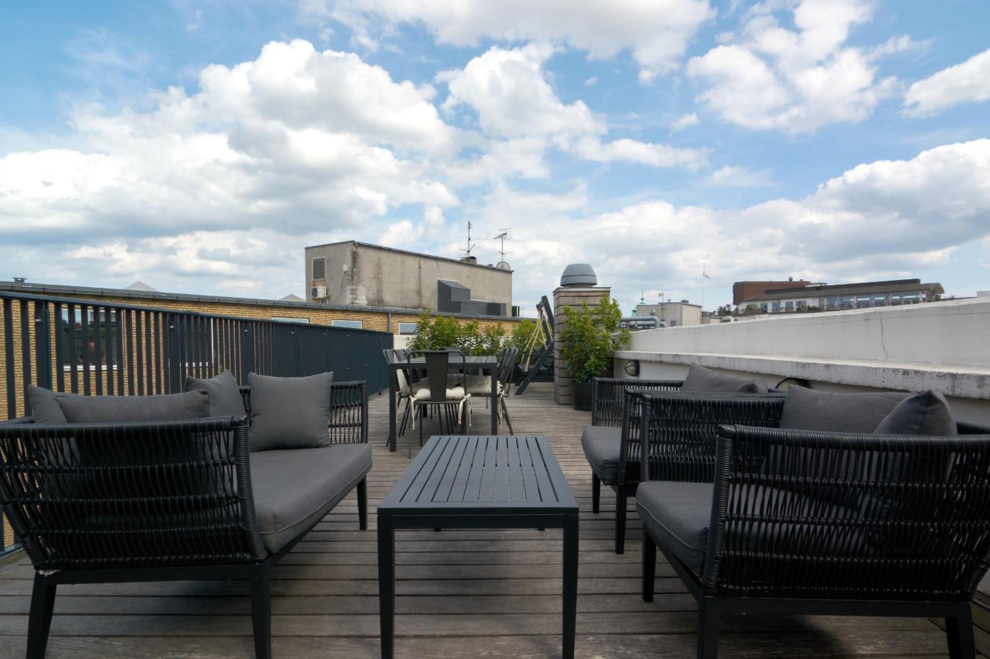 Apartamento Luxury Penthouse - Private Balcony - Heart Of Copenhague Exterior foto